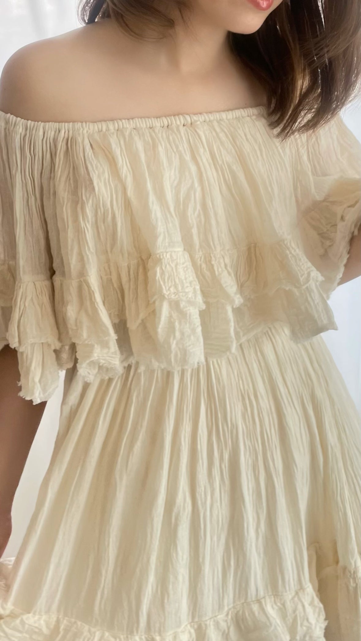 4Way Off-Shoulder Dress 4way オフショルダードレス