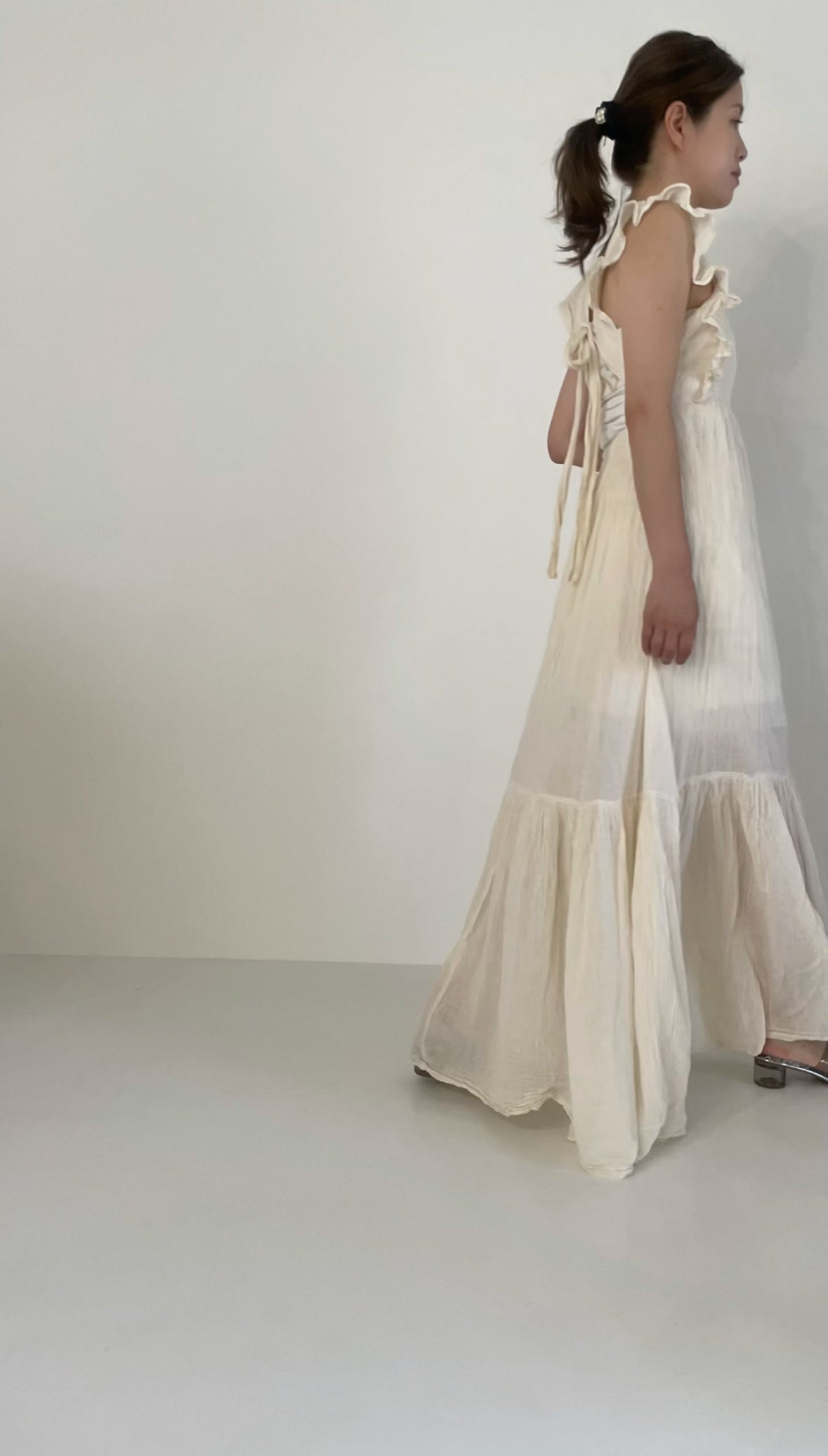 9/17 販売 Antique Apron Dress アンティークエプロンドレス