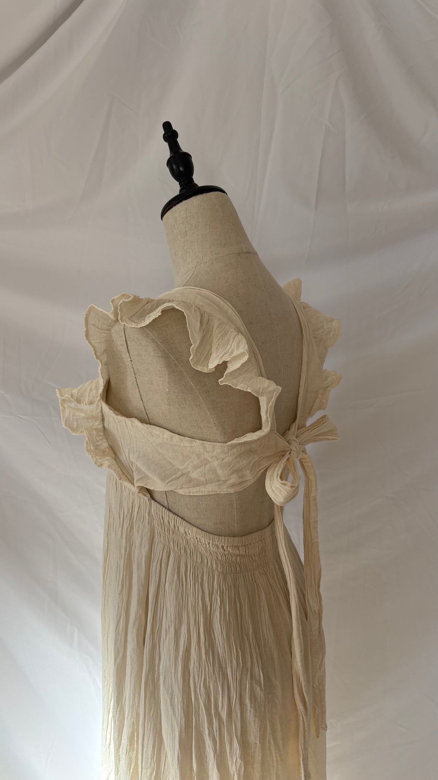 9/17 販売 Antique Apron Dress アンティークエプロンドレス