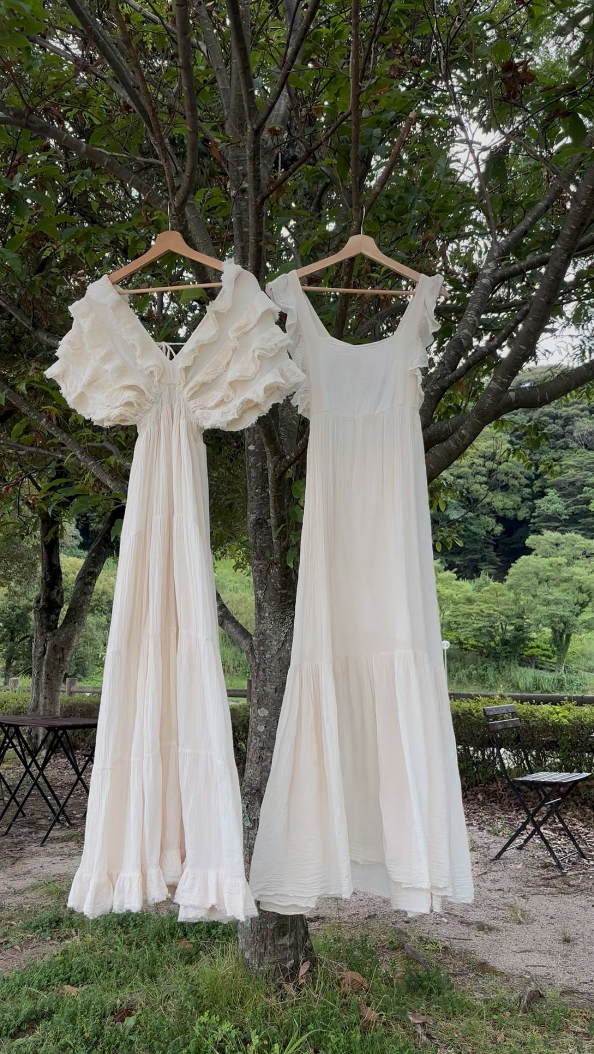 Feather V Dress フェザーVカットドレス