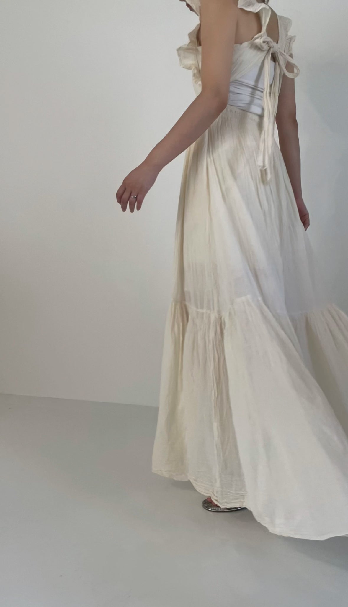 9/17 販売 Antique Apron Dress アンティークエプロンドレス