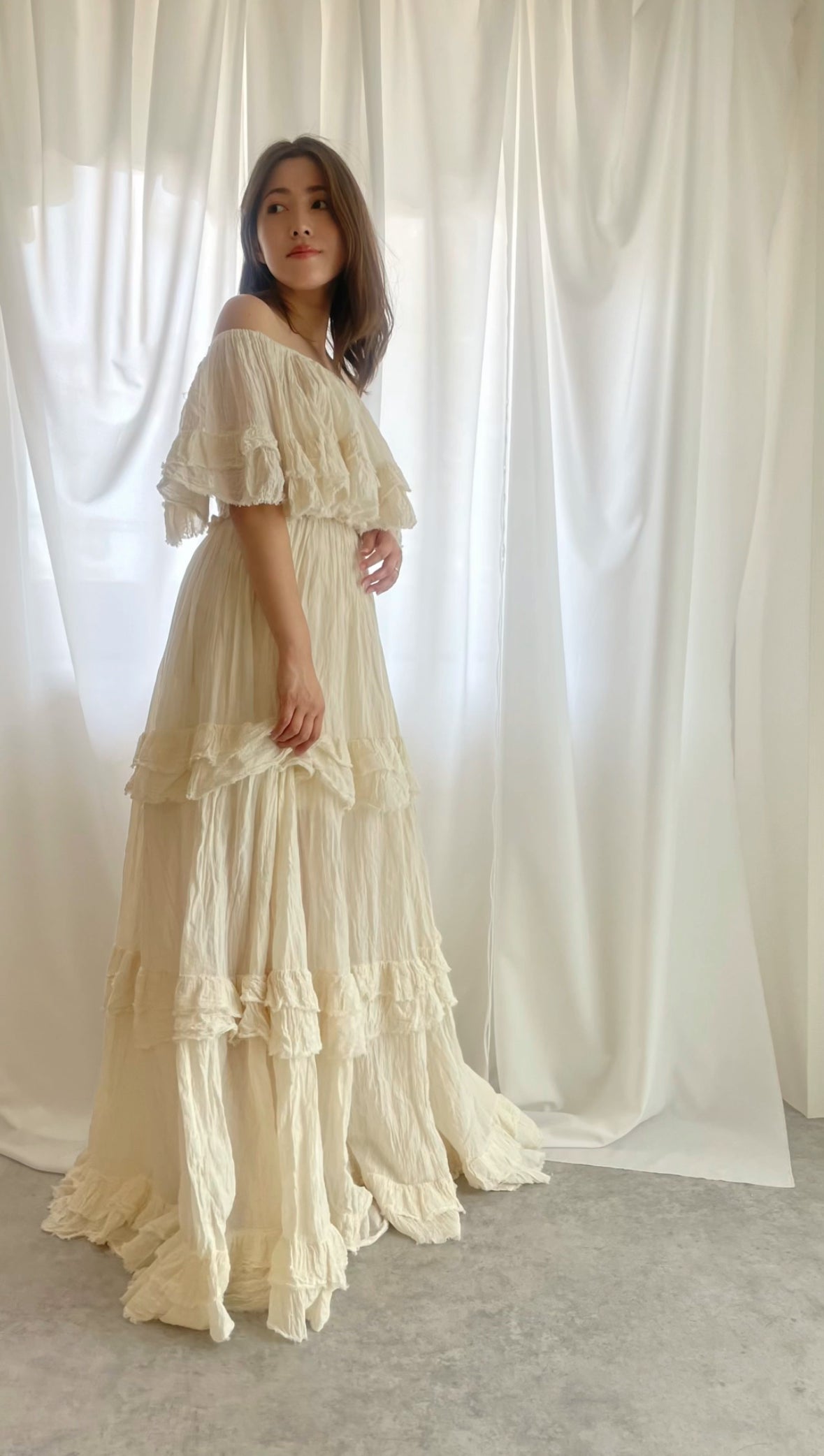 4Way Off-Shoulder Dress 4way オフショルダードレス
