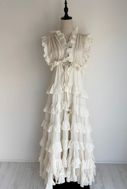 【7月3日 21:00〜 7月6日 23:59 受注販売】 Ruffle ~ ラッフルドレス