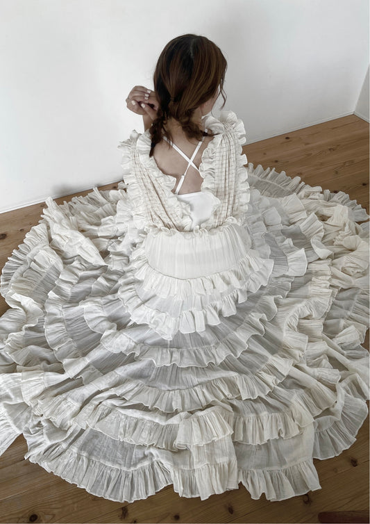 【7月3日 21:00〜 7月6日 23:59 受注販売】 Ruffle ~ ラッフルドレス
